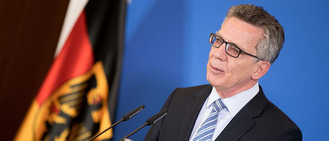 AP - Thomas de Maiziere - Γερμανός υπουργός Εσωτερικών