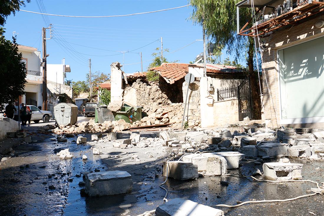 σεισμός - Κρήτη - Ηράκλειο