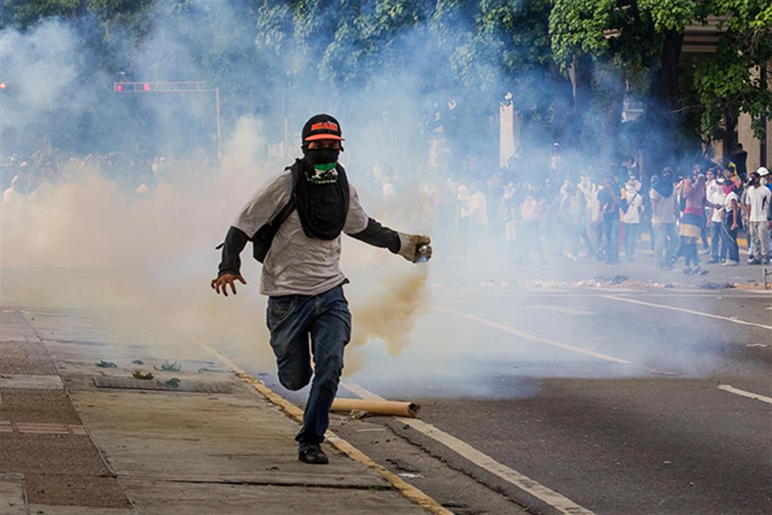Βενεζουέλα - διαδηλώσεις - μαθητές