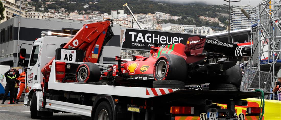Formula 1 Monaco: Με ατύχημα στην pole position ο Σαρλ Λεκλέρκ