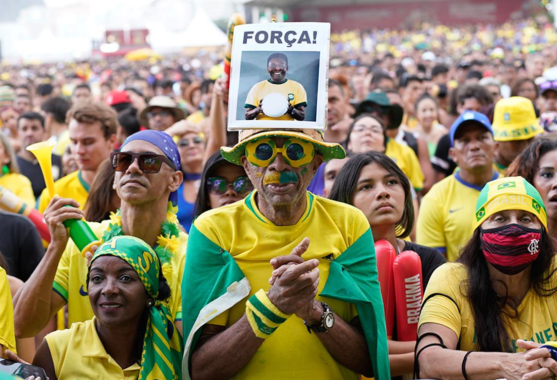 AP - Βραζιλία - πανηγυρισμοί - Μουντιάλ