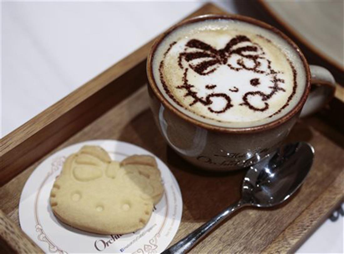 Λονδίνο - καφετέρια - Hello Kitty