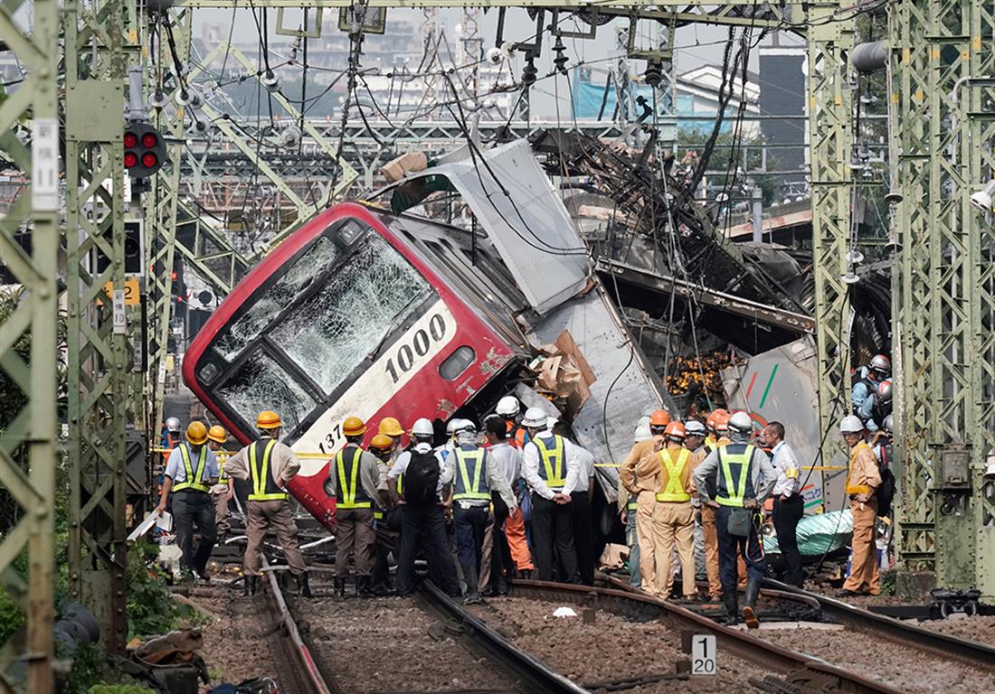 τρένο - ατύχημα -  Ιαπωνία