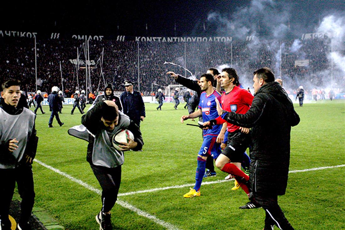 Τούμπα - Θεσσαλονίκη - επεισόδια - ΠΑΟΚ - Ολυμπιακός