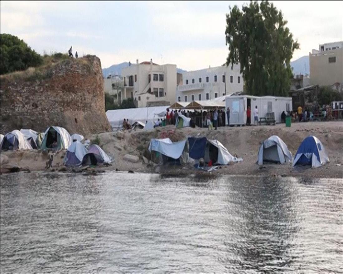 Πρόσφυγες - Χίος