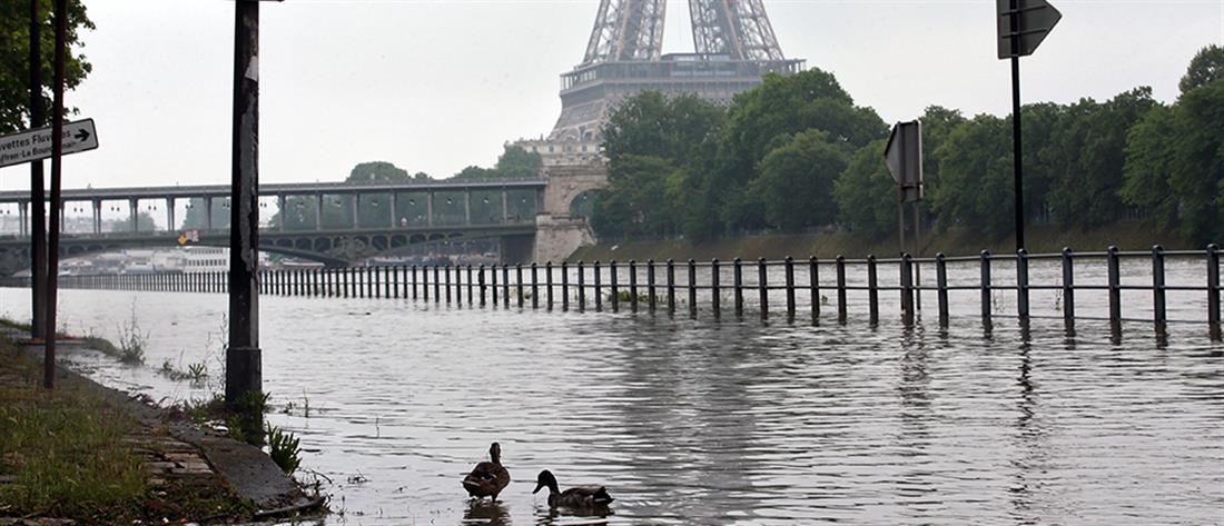 Γαλλία - Σηκουάνας - ποταμός - κακοκαιρία - πλημμύρες
