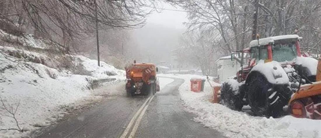 Το Πήλιο ντύθηκε… στα λευκά (εικόνες)