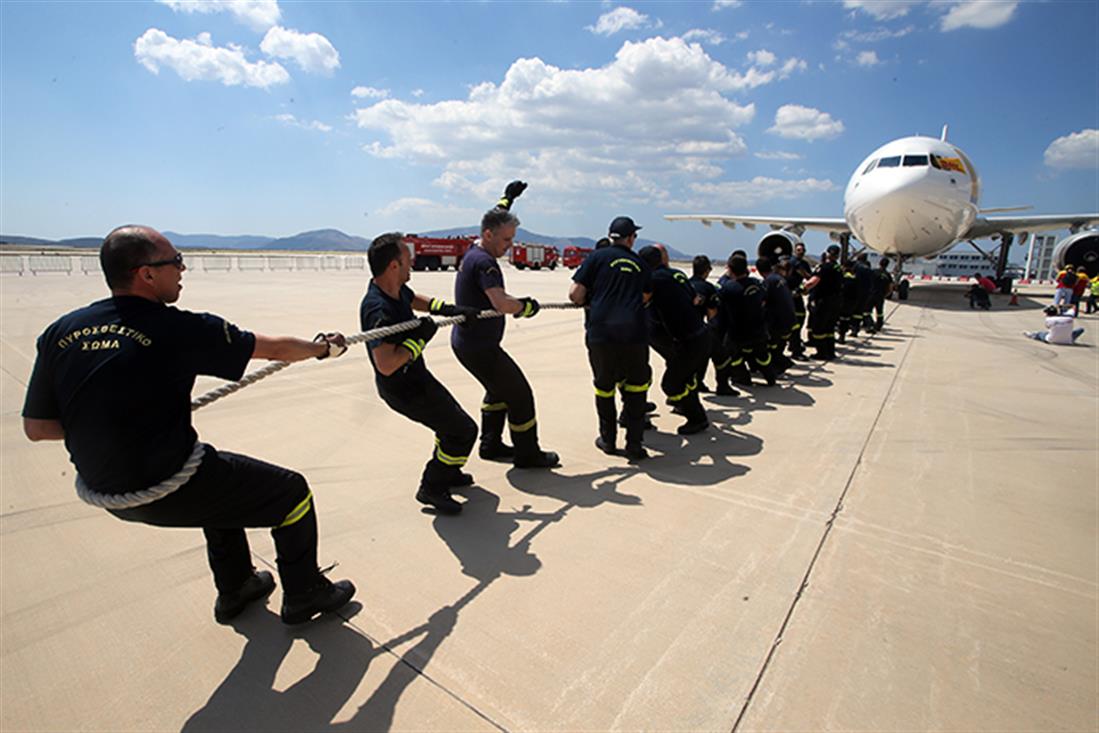 1ο Plane Pull - Ελλάδα - αεροδρόμιο - Ελ. Βενιζέλος - Χαμόγελο του Παιδιού