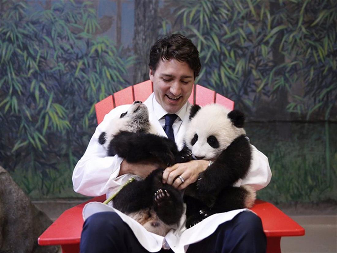 πρωθυπουργός του Καναδά - μωρά πάντα