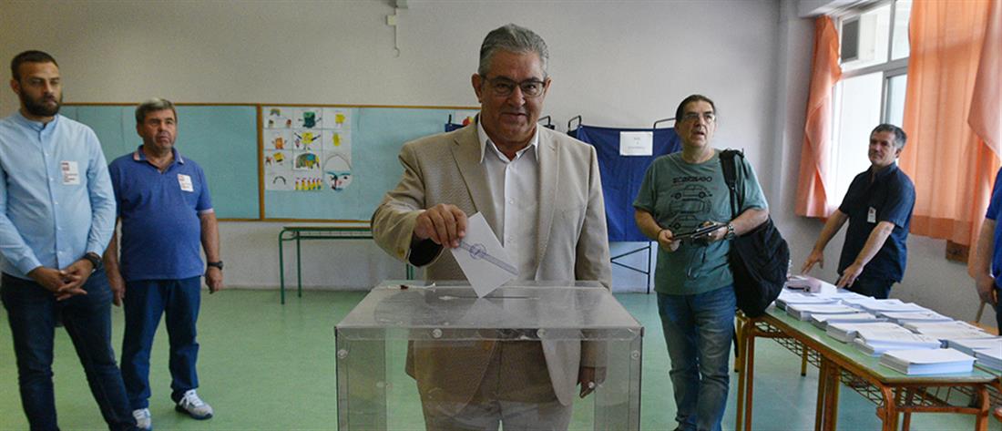 Δημ Κουτσούμπας - εκλογικό