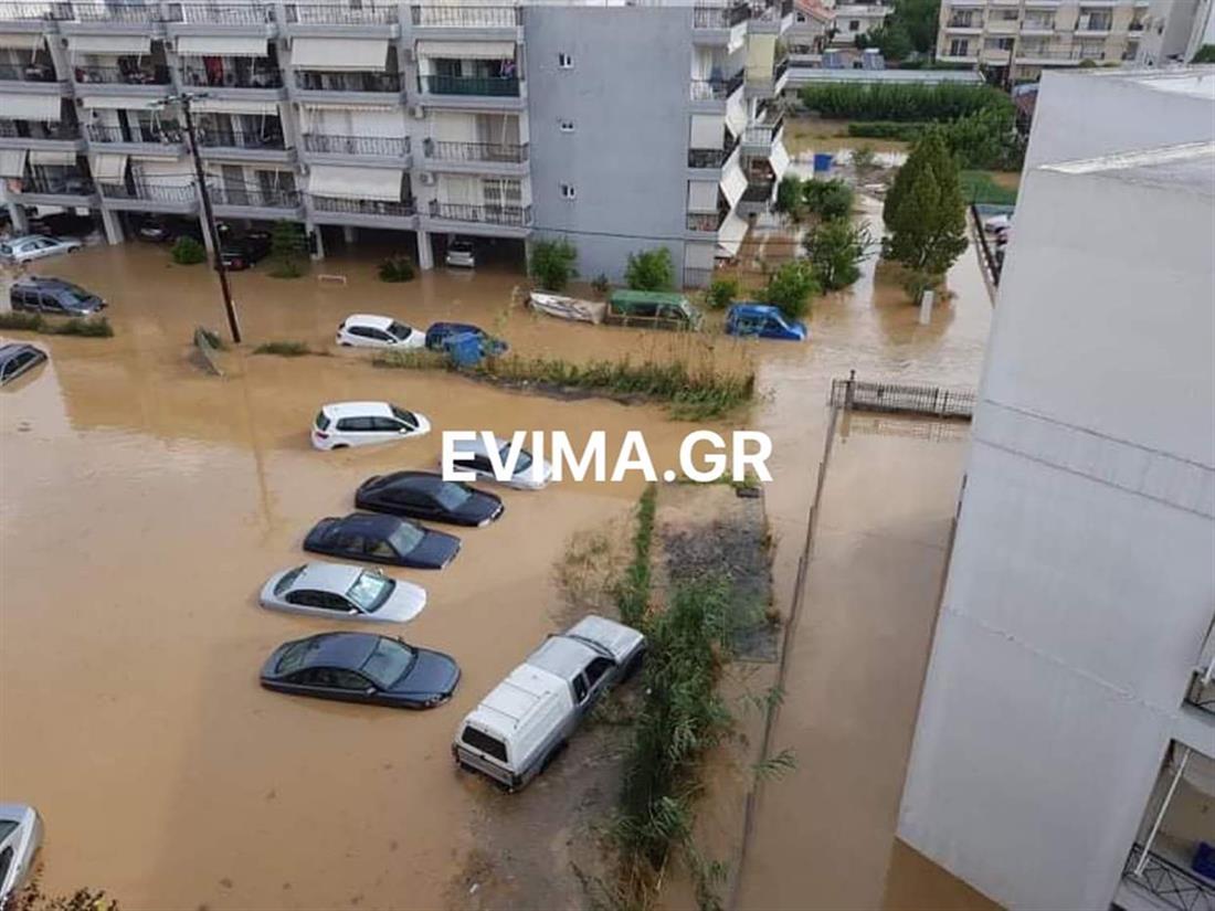 Εύβοια - πλημμύρες