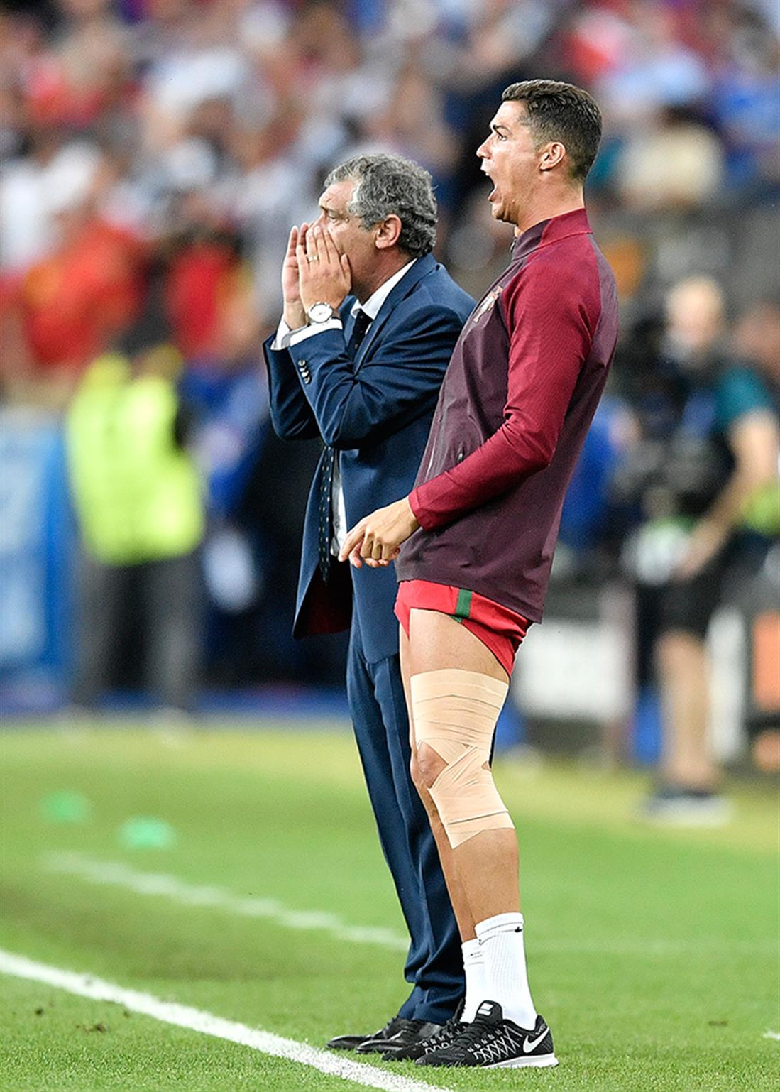 AP - Ρονάλντο - τραυματισμός - τελικός - Euro 2016