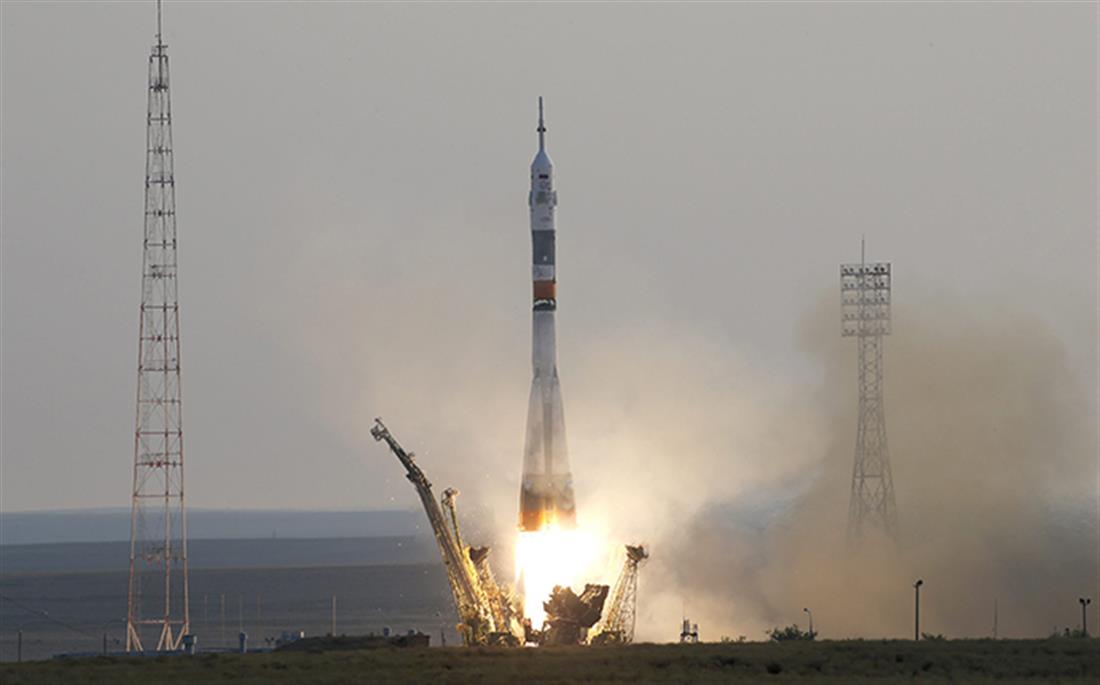 Καζακστάν - αστροναύτες - Soyuz MS - Διεθνής Διαστημικός Σταθμός