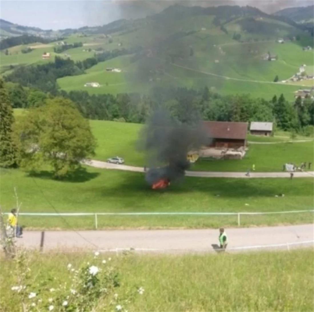 Richard Hammond - Ρίτσαρντ Χάμοντ - τροχαίο ατύχημα - αγώνας ταχύτητας - Ελβετία