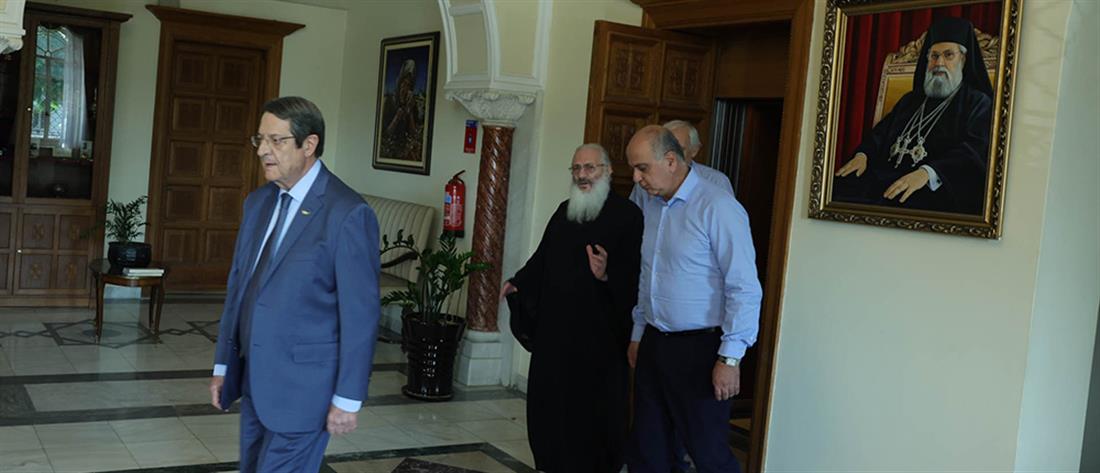 Κύπρος: Επίσκεψη Αναστασιάδη στον ασθενή Αρχιεπίσκοπο