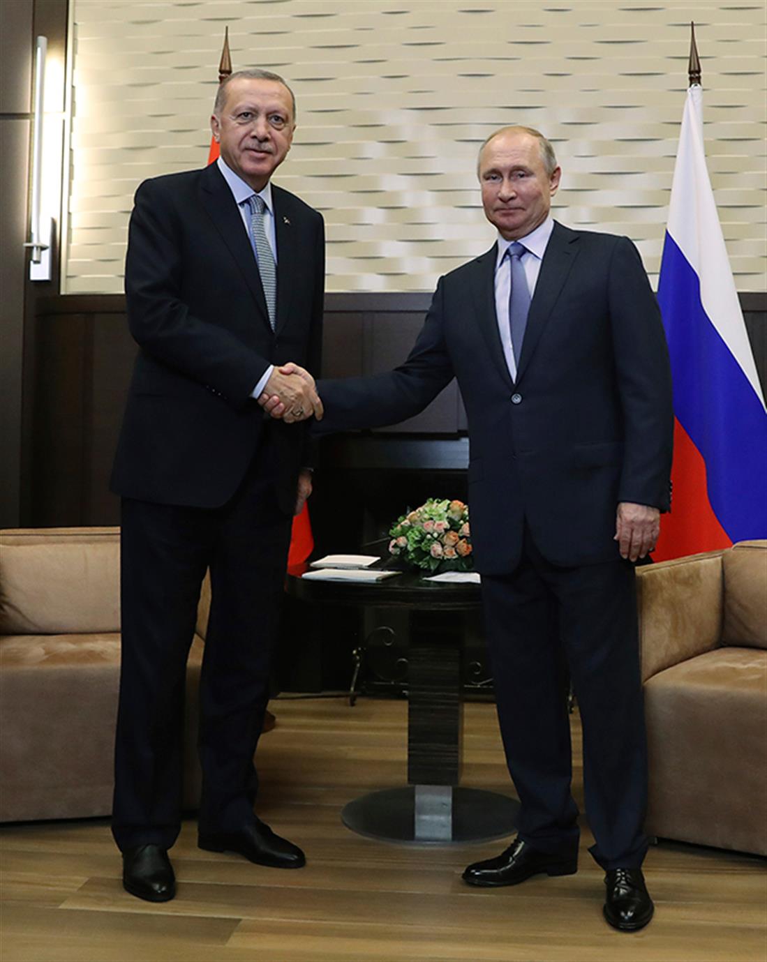 Πούτιν - Ερντογάν - συνάντηση - Σότσι
