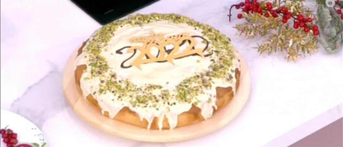 Βασιλόπιτα κέικ από τον Πέτρο Συρίγο