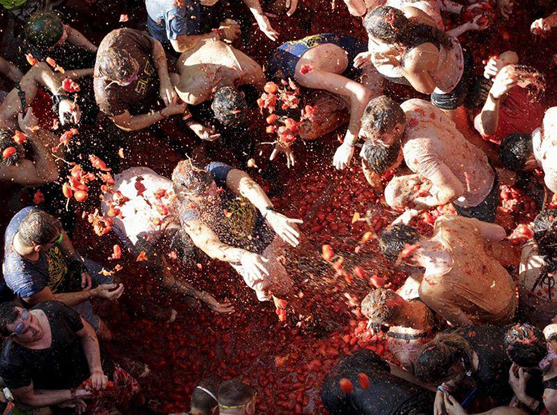 Φεστιβάλ Ντομάτας 2015 - Ισπανία - la Tomatina