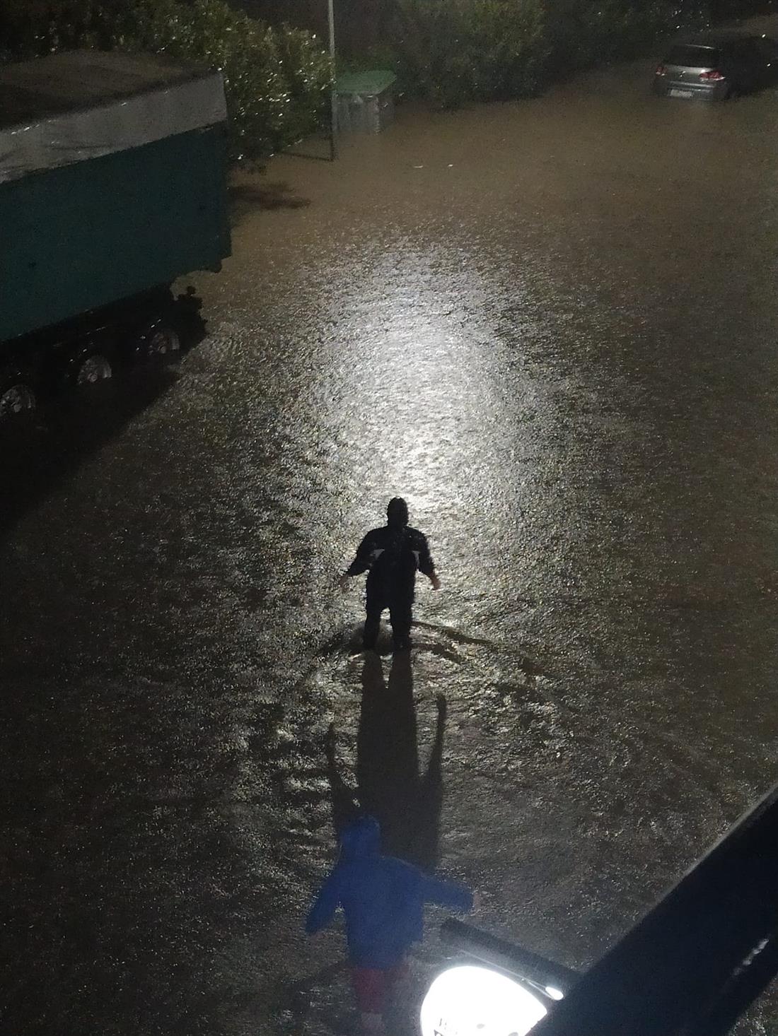 Κακοκαιρία - Ξάνθη - πλημμύρα