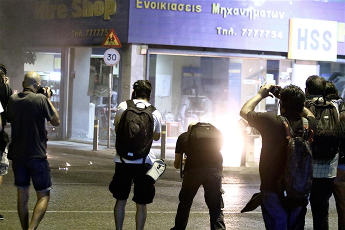 ΑΝΤΙΦΑΣΙΣΤΙΚΟ ΣΥΛΛΑΛΗΤΗΡΙΟ - Αθήνα - επεισόδια