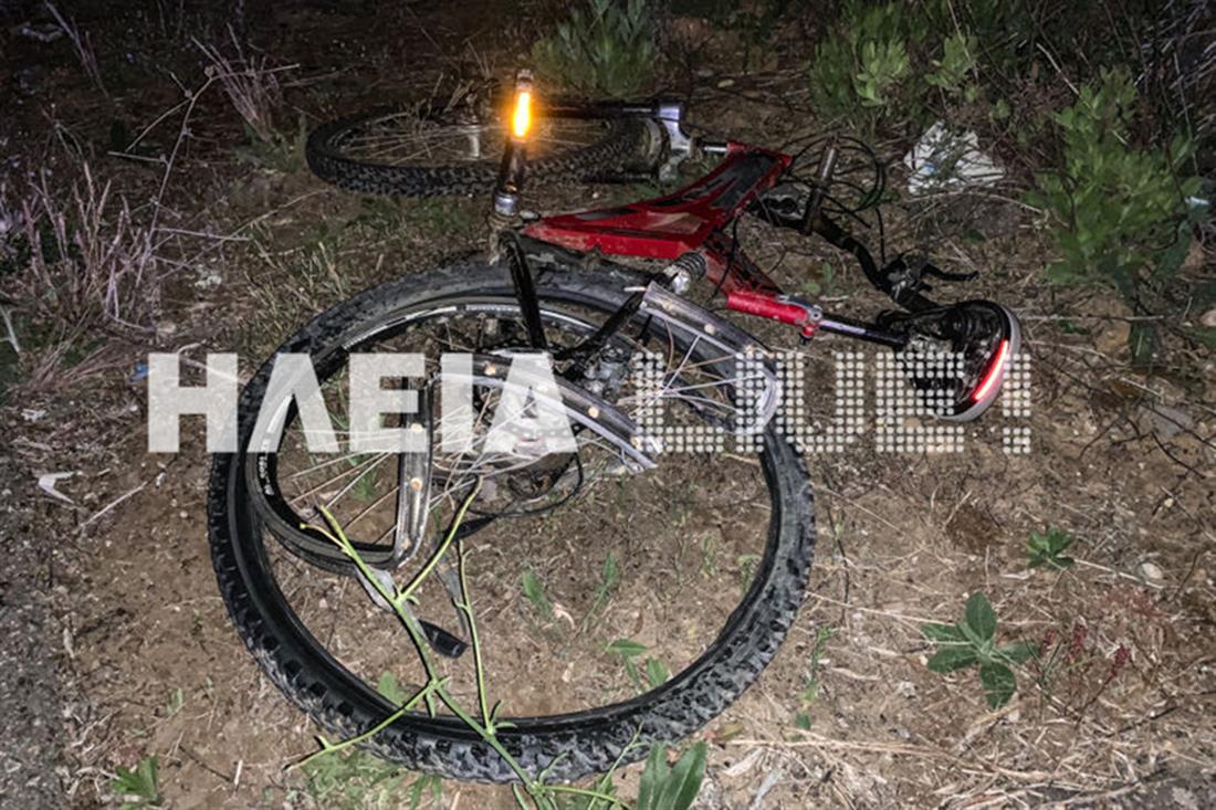δυστύχημα - 16χρονος ποδηλάτος - Αμαλιάδα - παρασύρθηκε ΙΧ