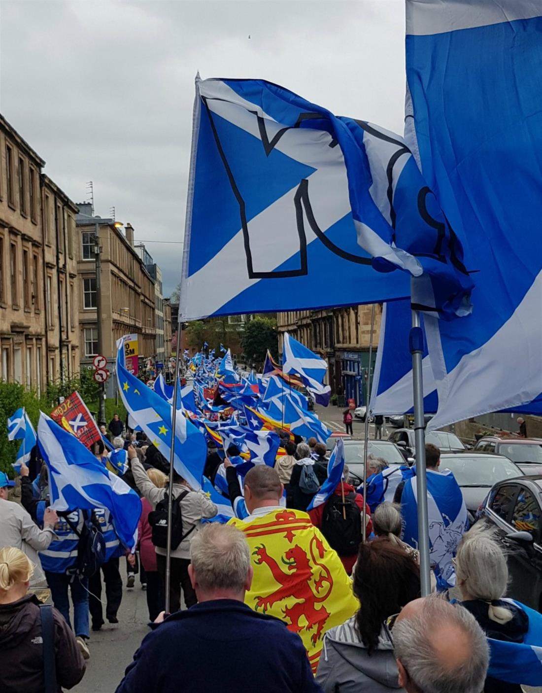 Σκωτία - ανεξαρτησία - πορεία - Γλασκώβη