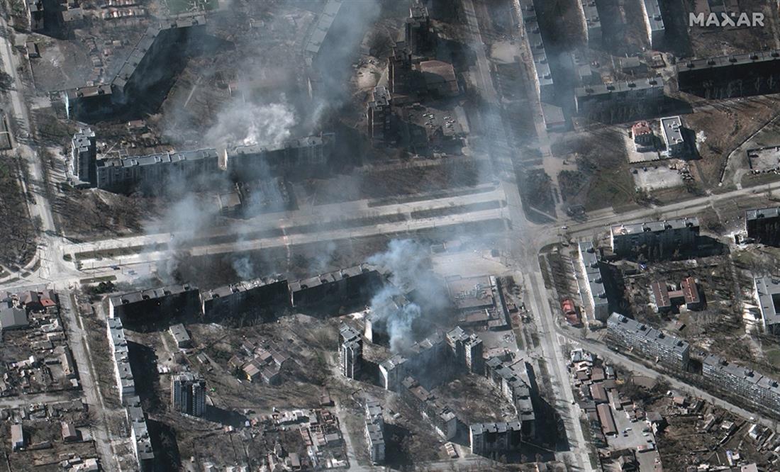 Μαριούπολη - Ουκρανία - καταστροφές
