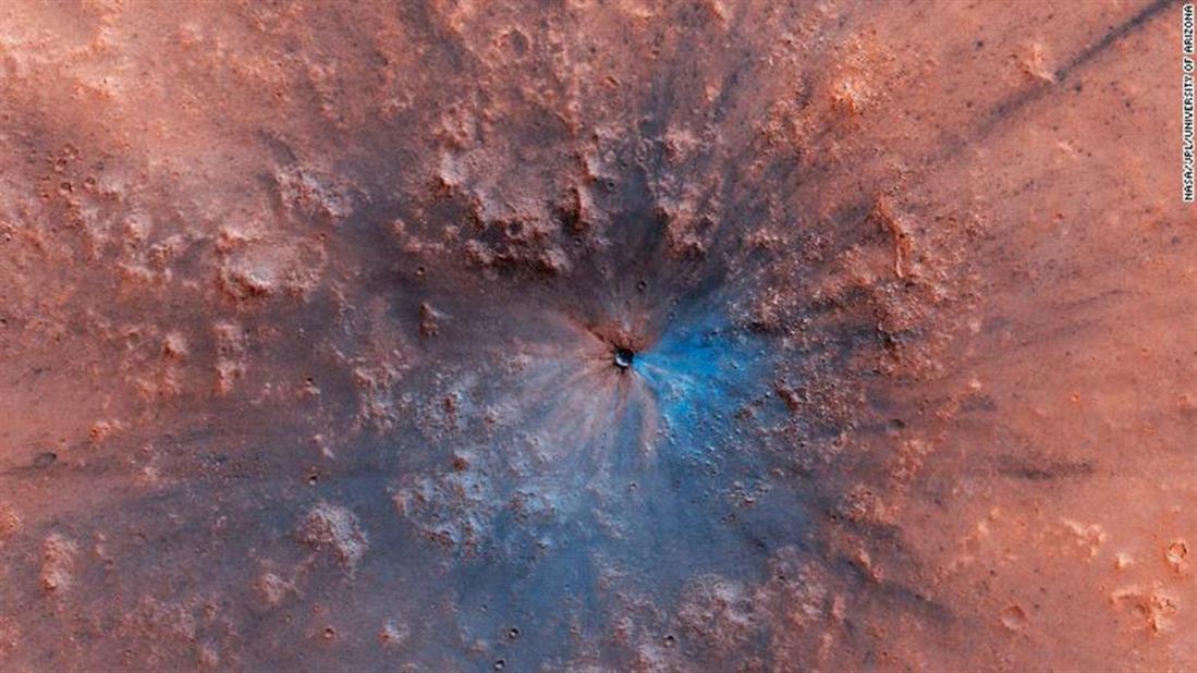 NASA- κρατηρας - Άρης