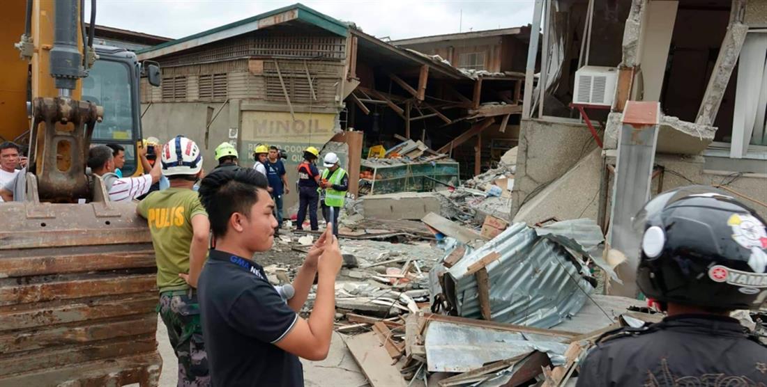 AP - Φιλιππίνες - σεισμός
