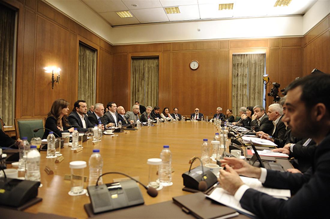 Αλέξης Τσίπρας - Υπουργικό Συμβούλιο