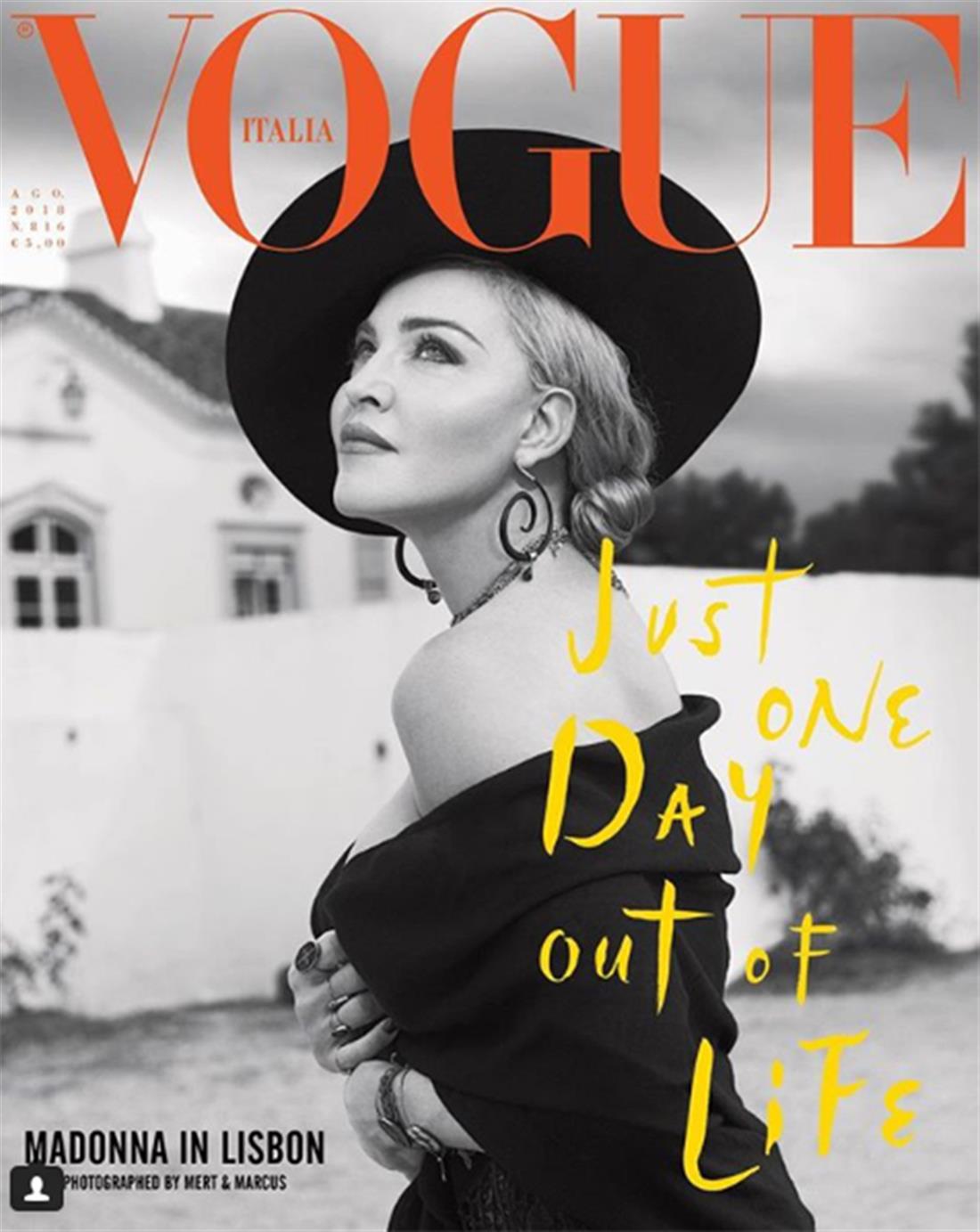 Madonna - Ιταλική Vogue