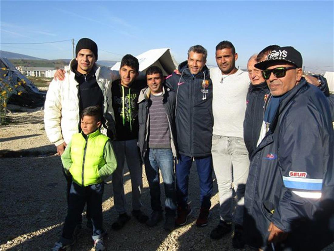 Μπαρτσελόνα - καταυλισμός - πρόσφυγες