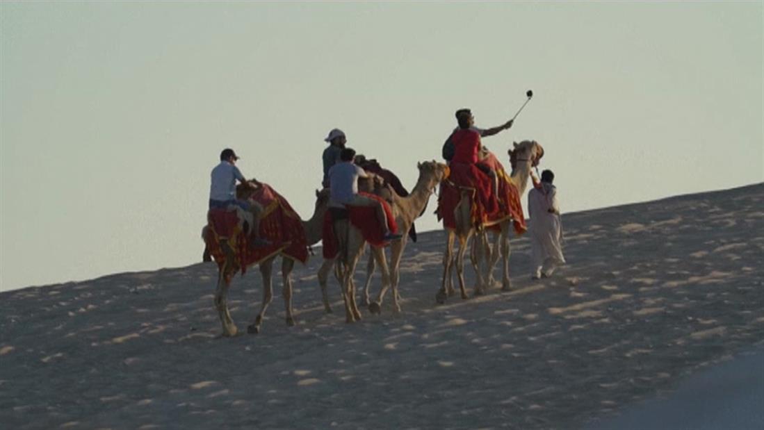 Κατάρ - βόλτα με καμήλα - Μουντιάλ