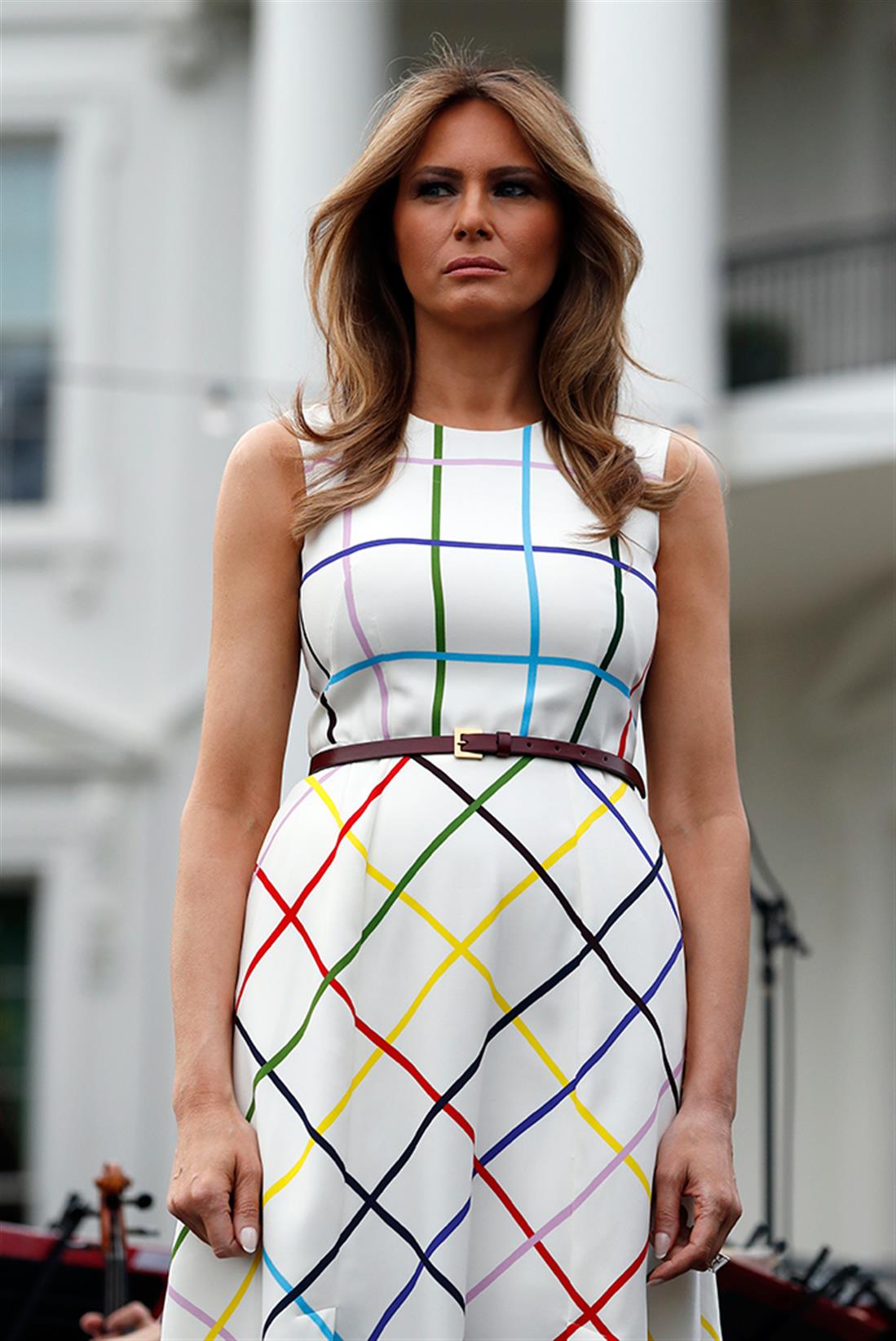 AP - Melania Trump - Μελάνια Τραμπ - φόρεμα - Μαίρη Κατράντζου