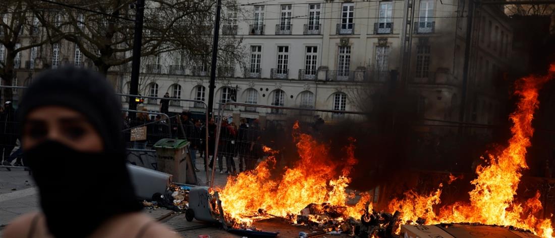 Γαλλία: Συγκρούσεις διαδηλωτών με αστυνομικούς (εικόνες)