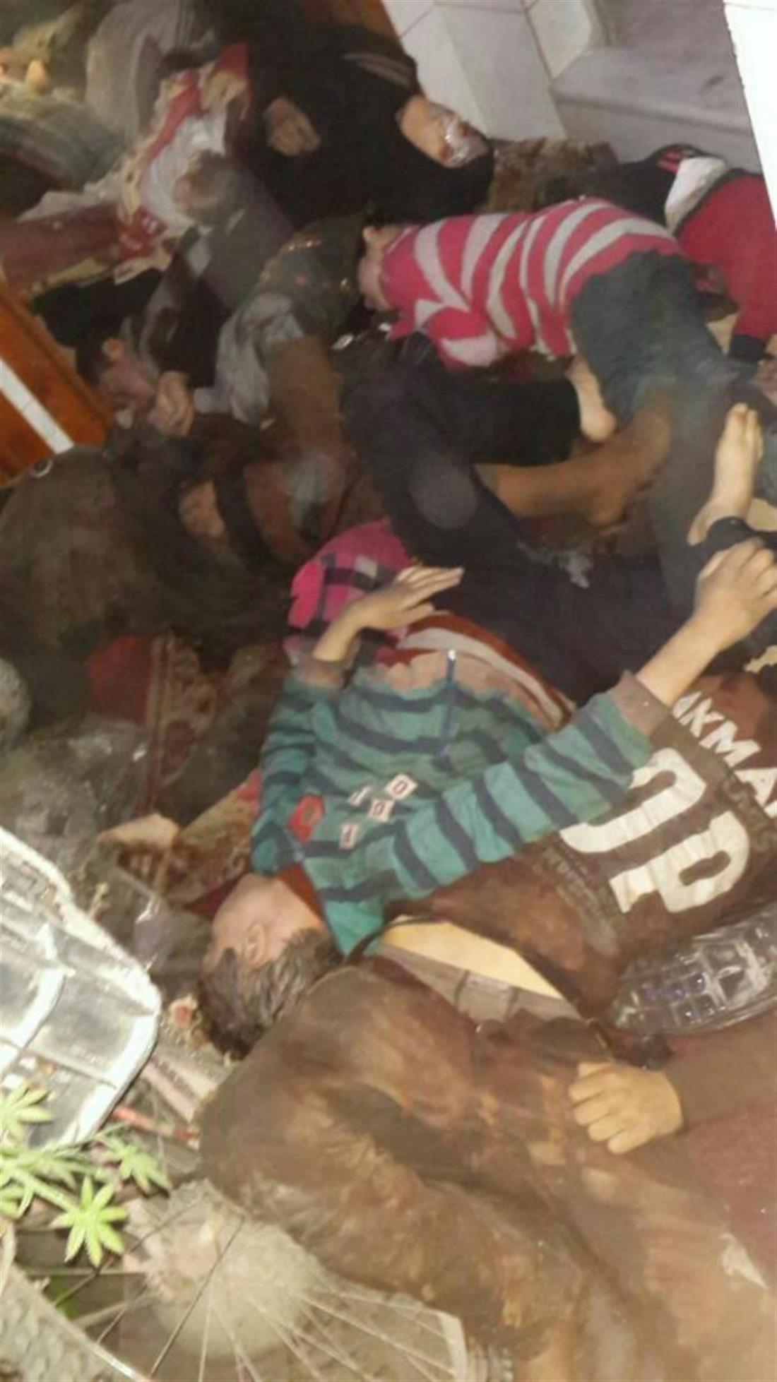 Συρία - Ανατολική Γούτα - Ντούμα - Επίθεση με χημικά