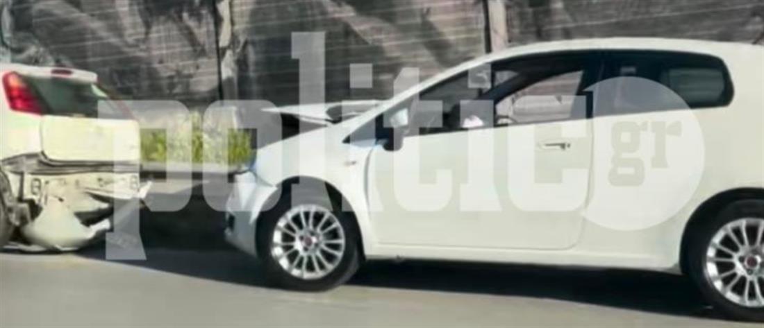 Θεσσαλονίκη: καραμπόλα 8 οχημάτων και μποτιλιάρισμα (βίντεο)