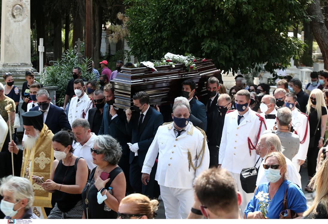 Τόλης Βοσκόπουλος - κηδεία