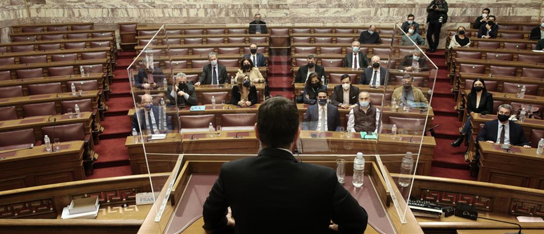 ΚΙΝΑΛ - Ανδρουλάκης: η πρώτη ομιλία στην Κοινοβουλευτική Ομάδα