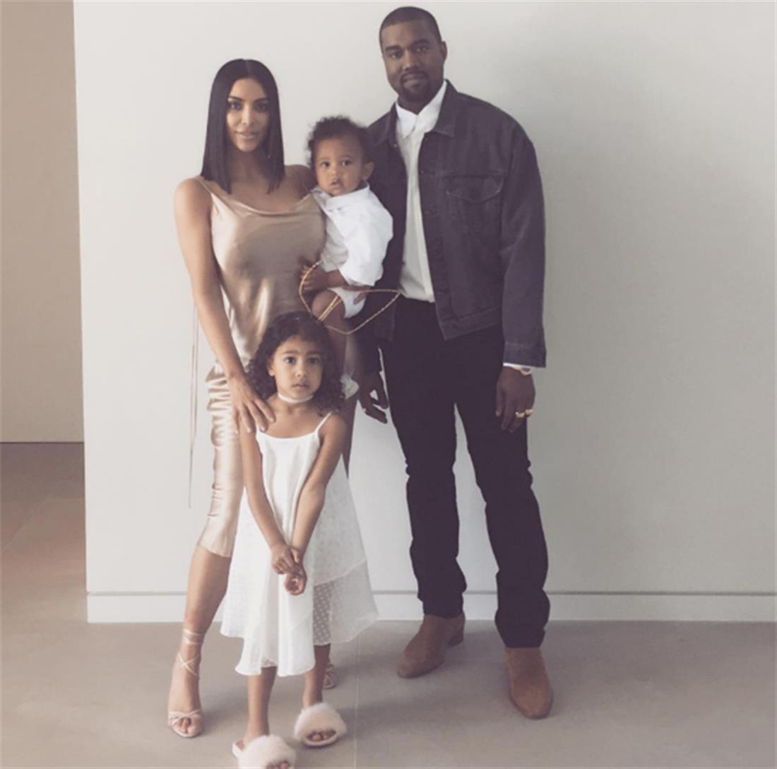 Kim Kardashian - Κιμ Καρντάσιαν - οικογενειακή φωτογραφία - instagram