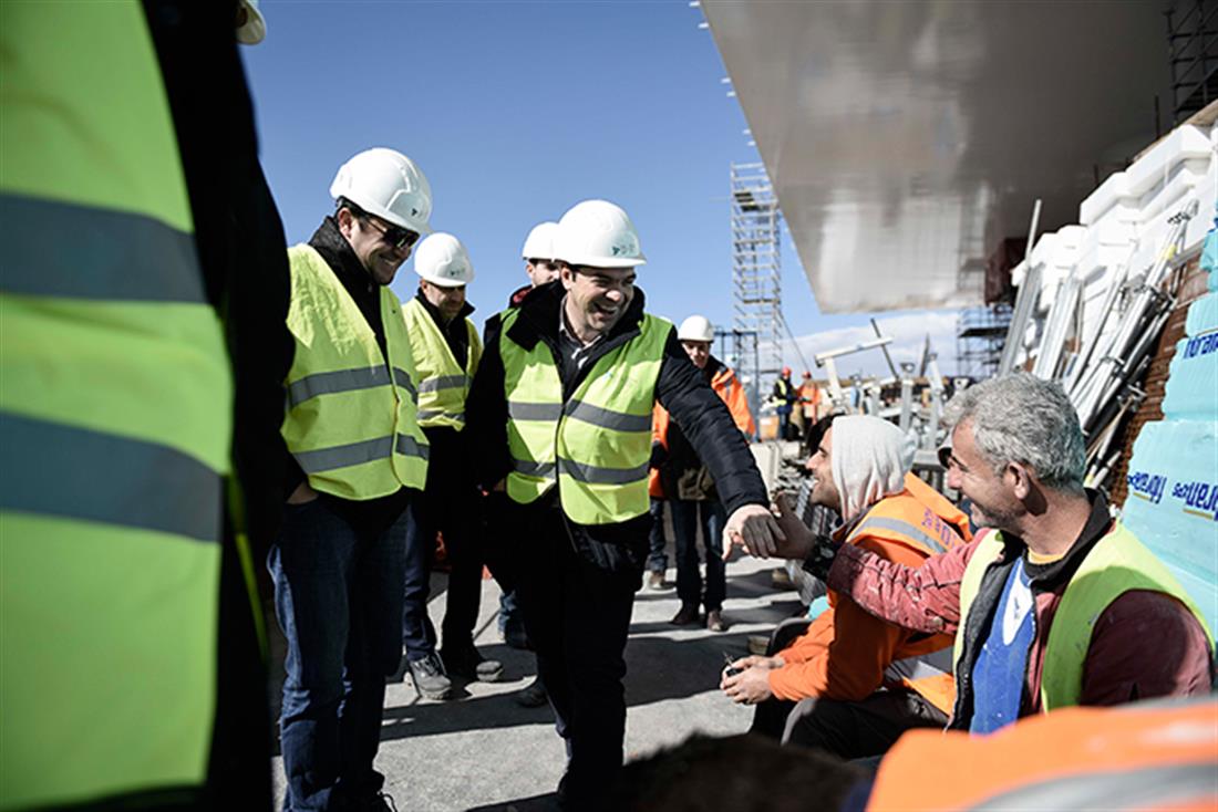 Αλ. Τσίπρας -  Κέντρο Πολιτισμού Ιδρύματος Σταύρος Νιάρχος