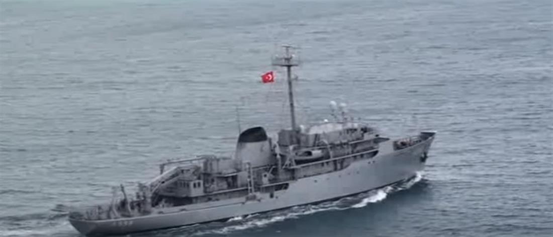 “Τσεσμέ”: Ξανά στο Αιγαίο το τουρκικό σκάφος