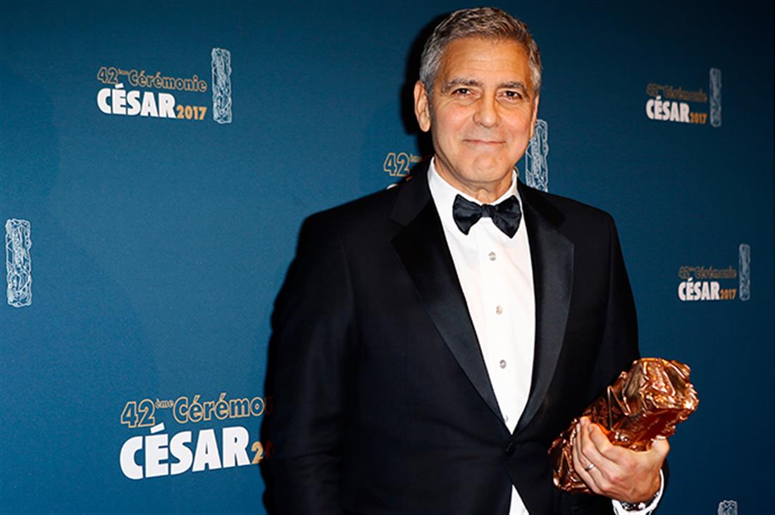 AP - Cesar Film Awards - Κλούνεϊ - Αμάλ