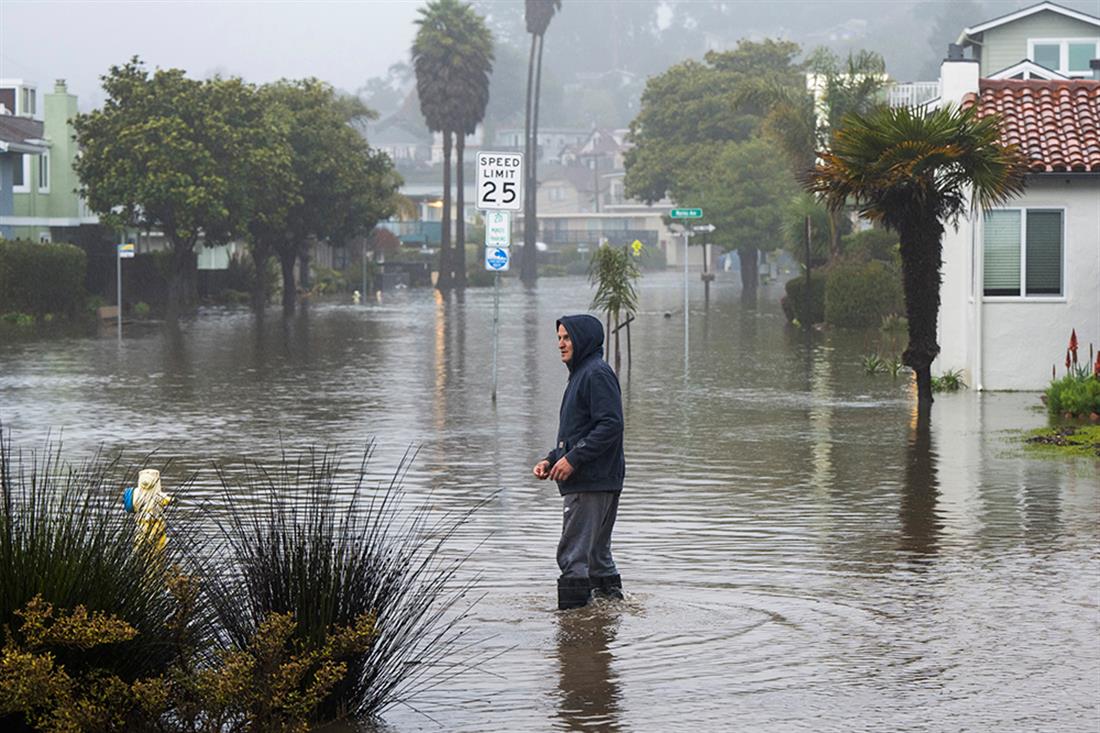 AP - Πλημμύρες - Καλιφόρνια
