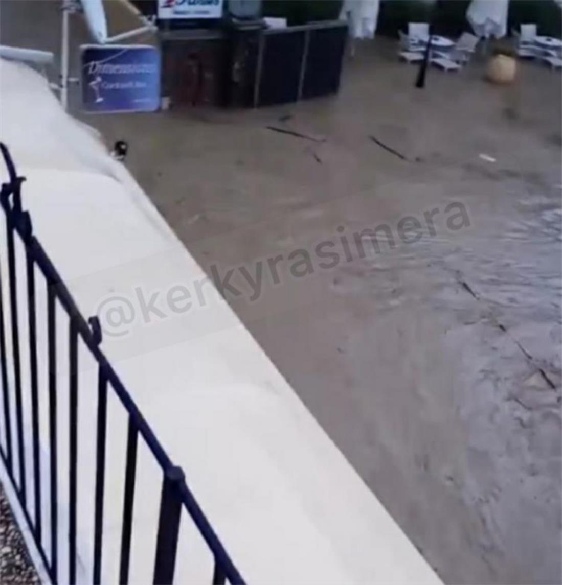 Κέρκυρα - Μεσογγή - πλημμύρες