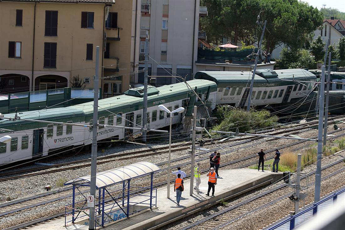 τρένο - ατύχημα - Καρνάτε Ουσμάτε - Ιταλία