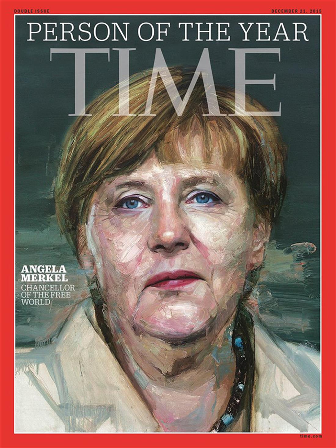 Άνγκελα Μέρκελ - Person Of The Year - Time - περιοδικό - Το πρόσωπο της χρονιάς