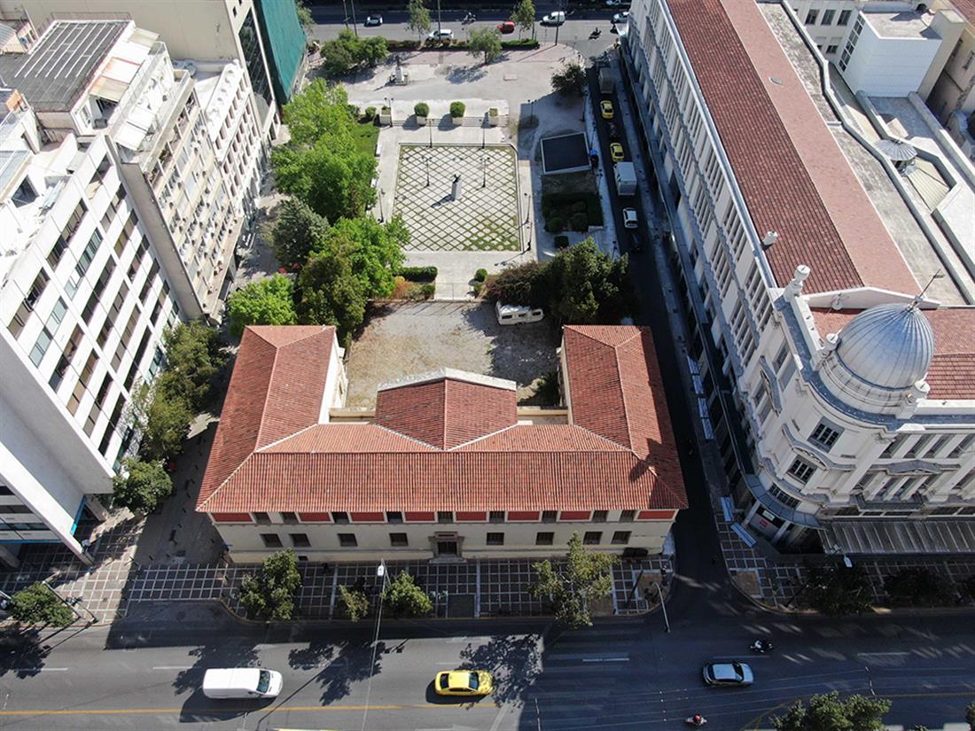 Δήμος Αθηναίων - κτίριο πρώην Δικαστηρίων - Σταδίου και Σανταρόζα