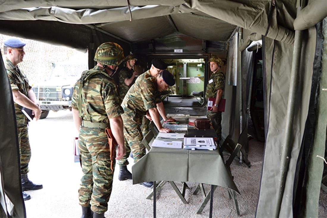 Επισκέψεις Διοικητή 1ης ΣΤΡΑΤΙΑΣ - EU-OHQ - Περιοχή Ευθύνης - Δ΄ Σώματος Στρατού