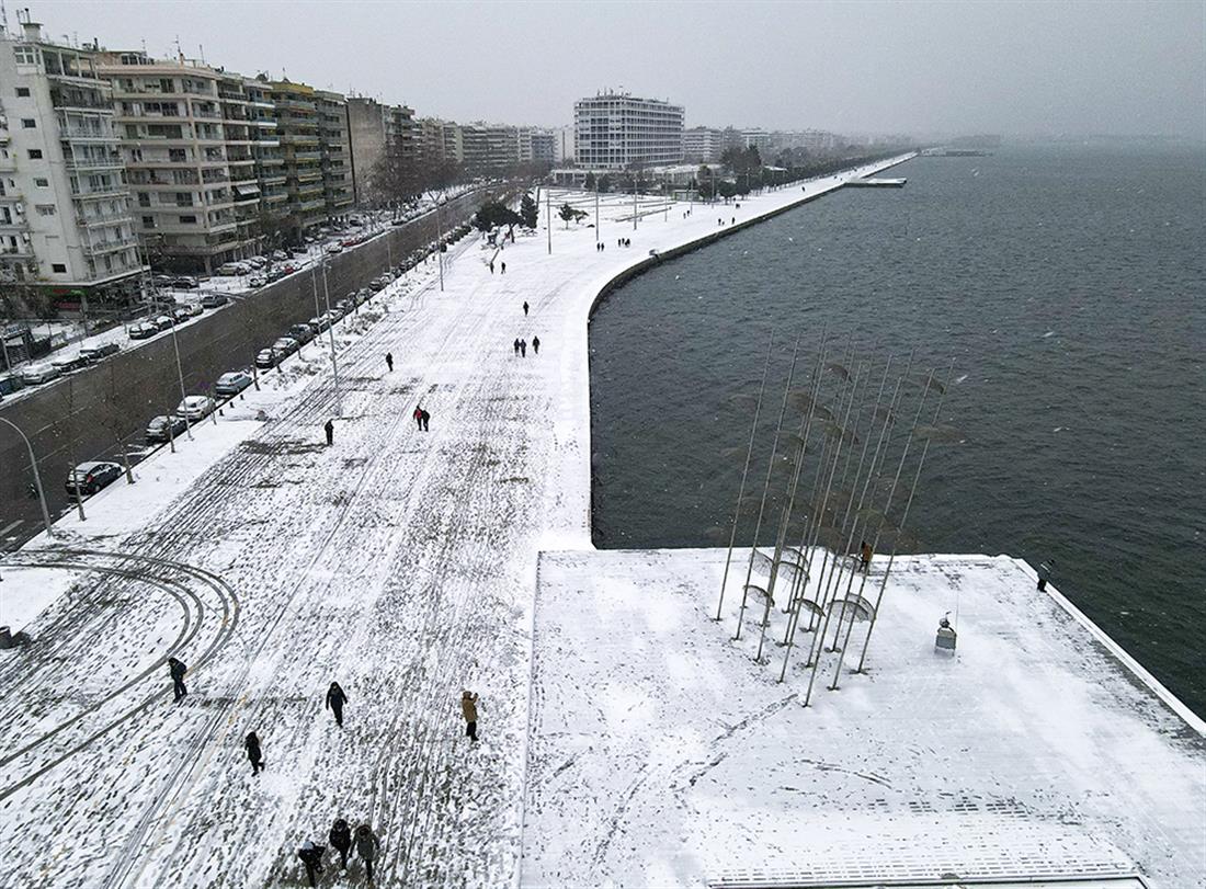 Χιόνια - Θεσσαλονίκη